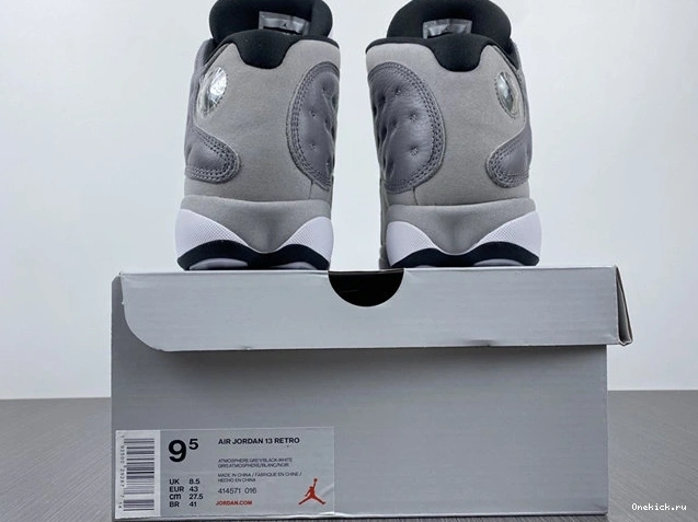 One Kick 13 Jordan 414571- Atmosphere Retro Chic 4178 Grey 1014